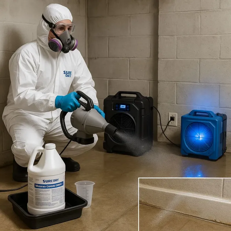 Sanitization and Odor Removal process in Genesee, CO